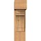 Ekena Millwork Merced Block Smooth Bracket w/ Offset Brace, Western Red Cedar, 7 1/2"W x 18"D x 26"H BKT0806X18X26MRC05SWR - alternate 2
